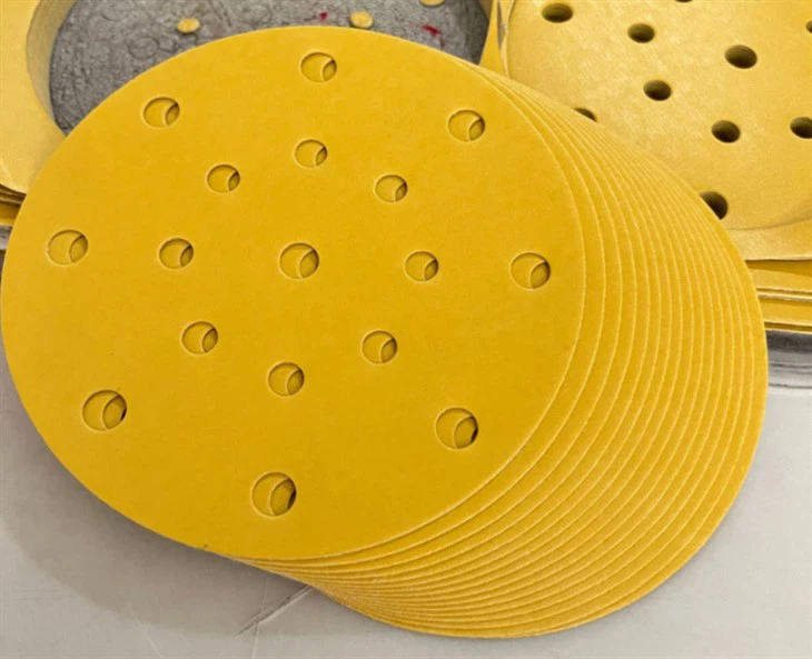 Round velcro abrasive sanding discs 05